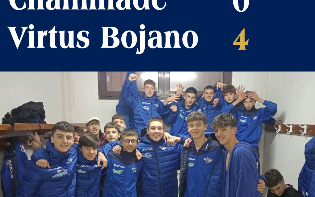 Giovanissimi Regionali – Chaminade – Virtus Bojano: 0 a 4