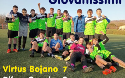Giovanissimi 2008 – Virtus Bojano – Difesa Grande 7 – 0