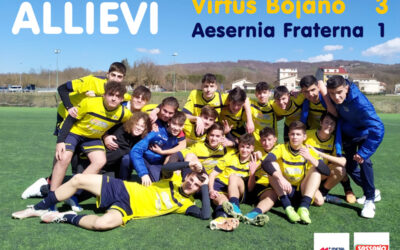 Allievi regionali: Virtus Bojano vs Aesernia Fraterna 3-1