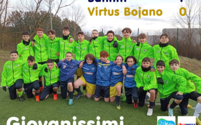 Giovanissimi: Sanniti – Virtus Bojano 1-0