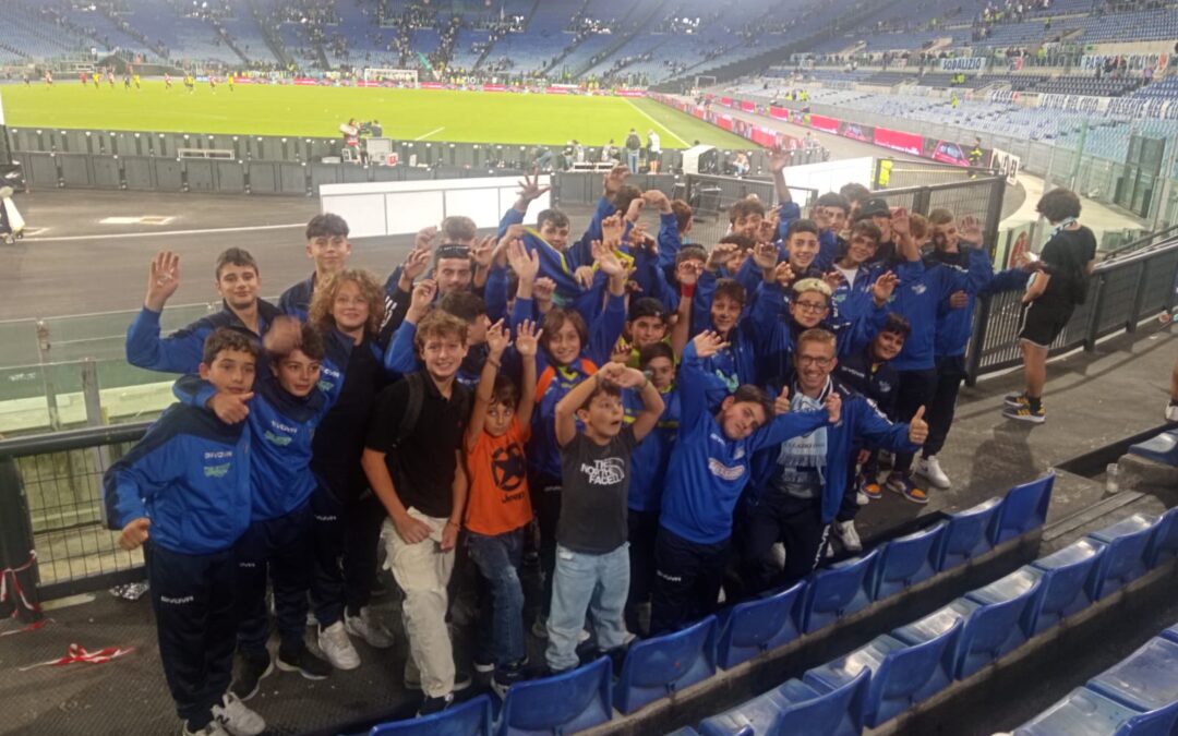 Lazio – Monza con i ragazzi della Virtus Bojano