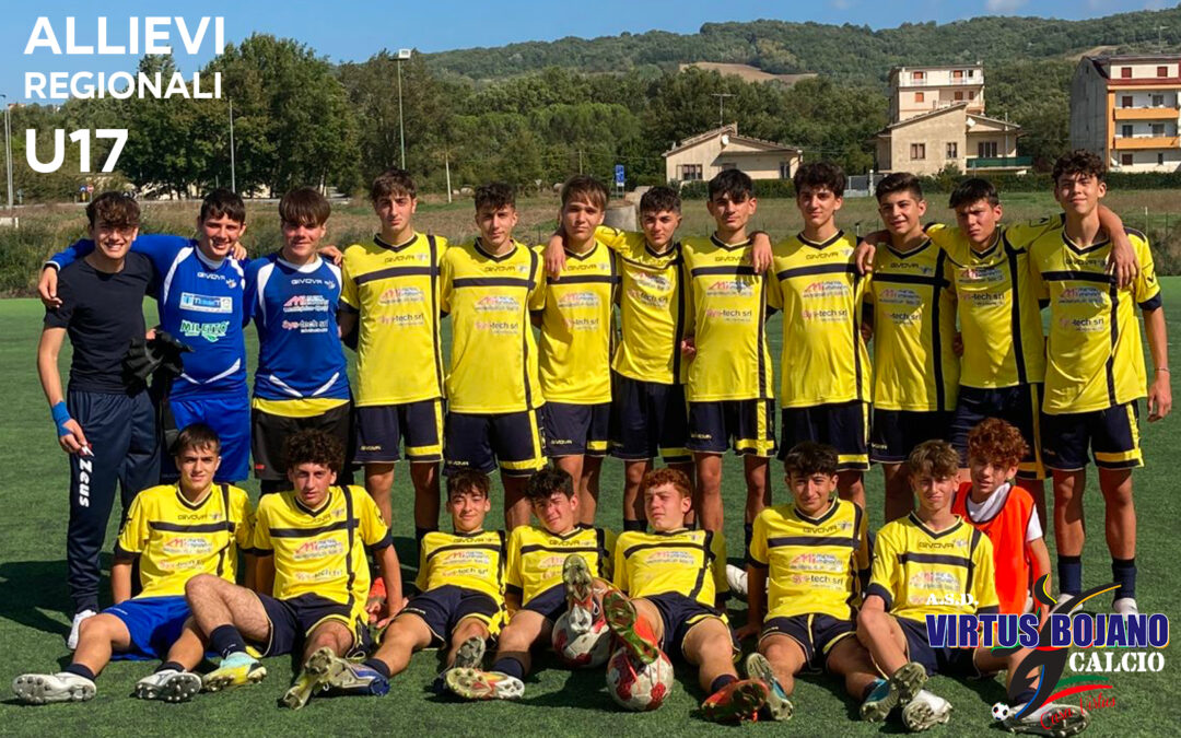 Allievi Regionali U17 – Virtus Bojano – Lions Academy Alto Casertano 8-0