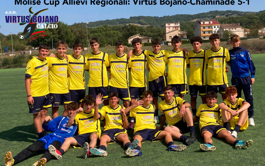 Molise Cup Allievi Regionali: Virtus Bojano-Chaminade 5-1