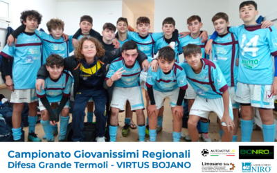 Campionato Giovanissimi Regionali: Difesa Grande Termoli – VIRTUS BOJANO
